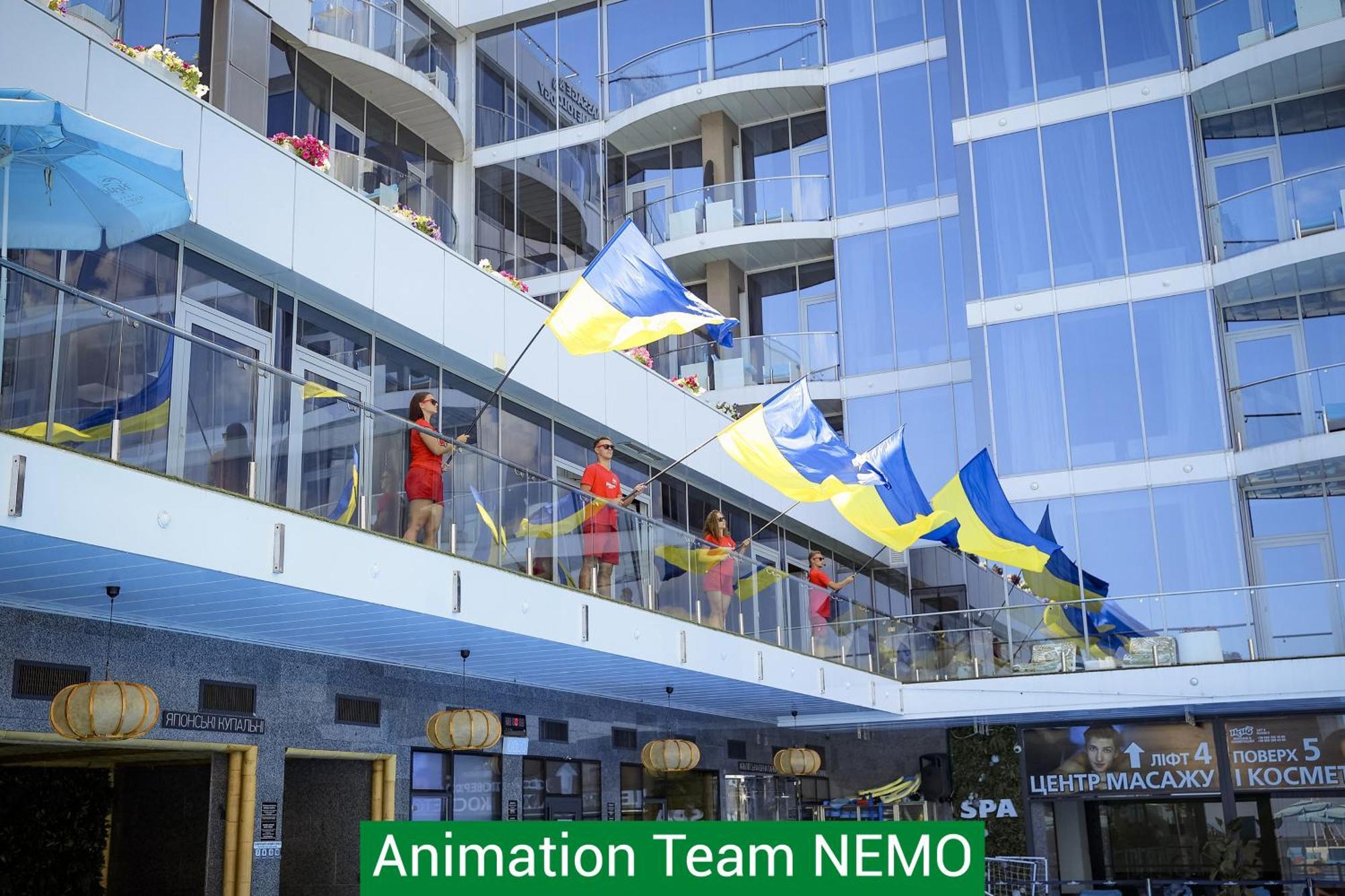 นีโม โฮเต็ล รีสอร์ต แอนด์ สปา Hotel โอเดสซา ภายนอก รูปภาพ Animation Team NEMO
