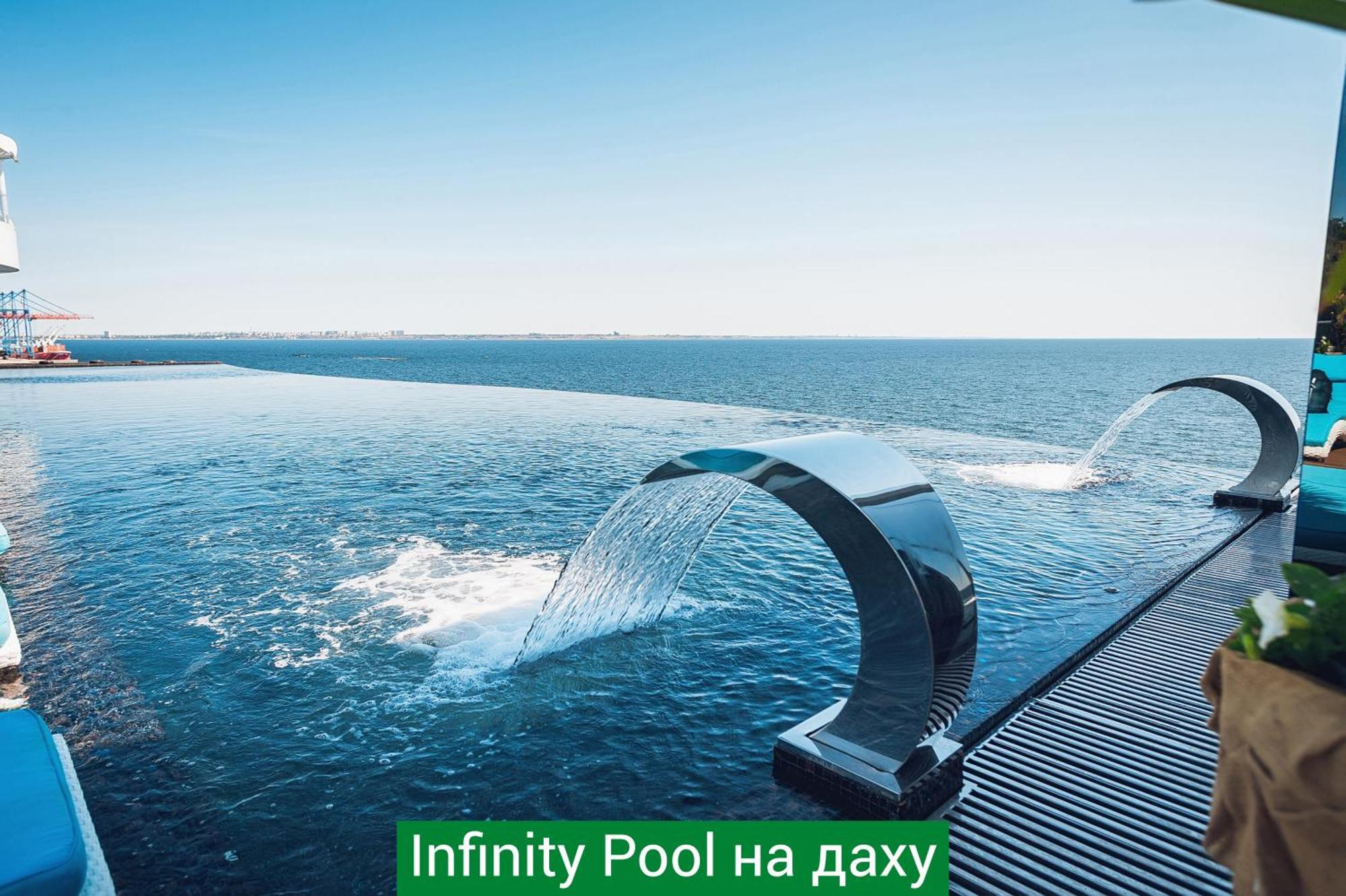 นีโม โฮเต็ล รีสอร์ต แอนด์ สปา Hotel โอเดสซา ภายนอก รูปภาพ Infinity pool